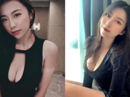 大馬性感御姊「Wenxian Huang」低胸上衣狂掏飽滿雙峰，「兇猛海溝」讓男人無法冷靜！