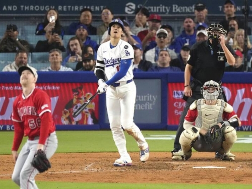 MLB》5月狂轟猛炸締新猷！大谷翔平棒打天使連3日開轟 16轟獨居全壘打王