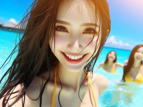 海水和貝殼