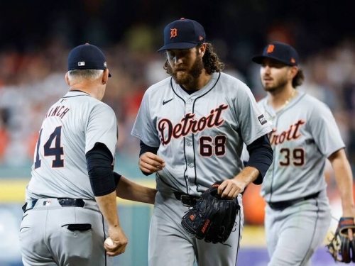 MLB》明強碰衛冕軍道奇！ 老虎開季前1天下放防禦率6.14守護神