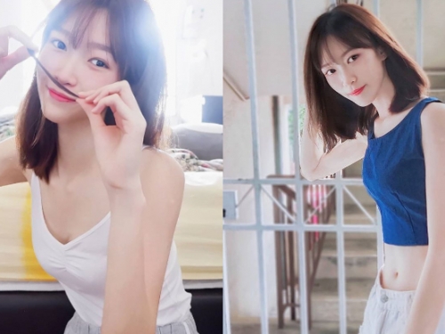 清新鄰家妹「杏燕Monica」甜笑雙酒窩惹人戀愛，女友力狂噴男粉更愛幻想了！