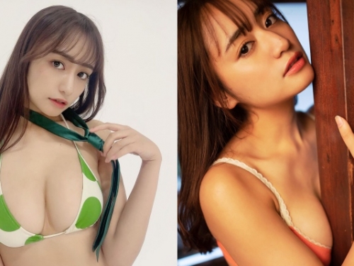 23 歲「混血偶像」爆乳寫真曝光！「柱子卡溝」畫面震撼網友