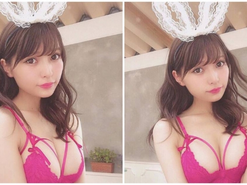 寫真界新女神！神級臉蛋加上「爆乳曲線」，一看就口水直流！