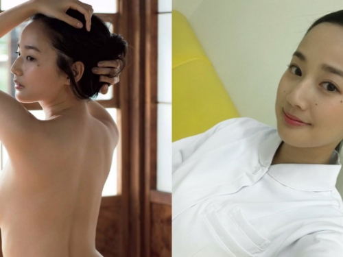 很奔放！「甜美小護士」在家都不穿衣服　無束縛的飽滿奶球大解放！