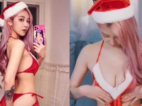 聖誕福利！「美麗妄娜」示範讓男人心動的 7 種套裝！「誠意一擠」炸深溝