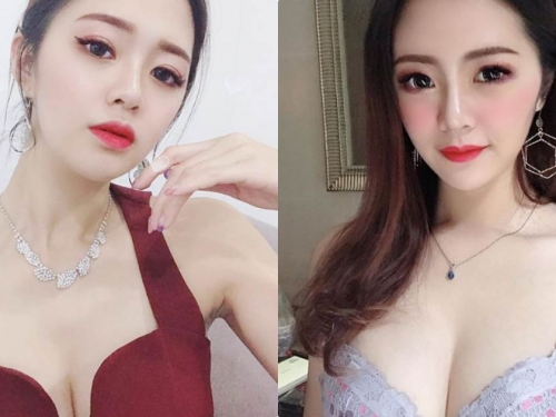 長腿SG拿鐵「車頭燈好驚人」，超性感爆乳裝兇爆了！