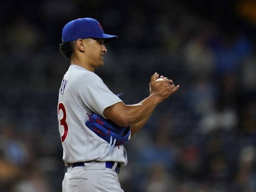 MLB》先發投手僅投3局就因水泡退場 小熊不敵教士