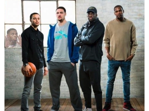 勇士F4拍形象帥照 結果慘被網友各種惡搞......