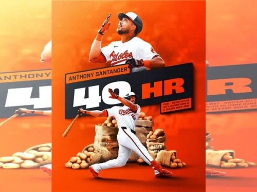 MLB》金鶯強棒左右開弓單季40轟 大聯盟2006年後第1人！史上第8人