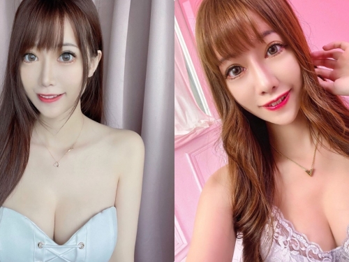 正妹美食家「吳芸帆」曲線好兇，「飽滿的低胸美照」辣翻了！