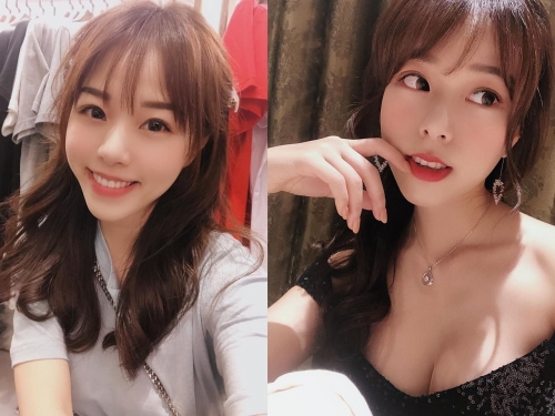 娃娃臉英文老師「Ruby」稚嫩童顏感覺超像未成年　胸前「人字深溝」讓人看了超罪惡感