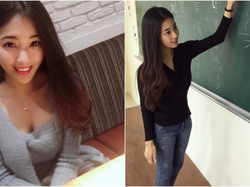 我的老師超級可愛！大學正妹教師「鄭小奈」年輕貌美 同學暴動不敢翹課