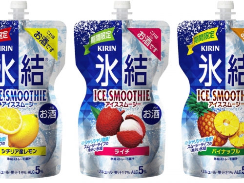 KIRIN「酒精冰沙」回歸！荔枝、鳳梨 2 款「冰結ICE SMOOTHIE」限定發售　酒客買起來！