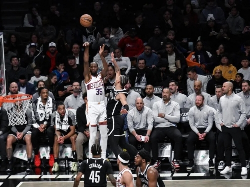 NBA》重返籃網主場獲支持 KD談昔日三巨頭未竟之功