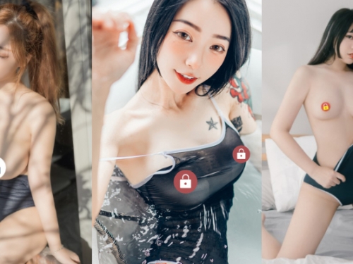 發育完全！死庫水難擋「青春少女」誘惑body，JVID淹起滿滿「巨猛乳量」