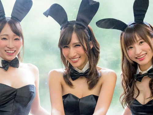 JULIA × 蓮実クレア × 天使もえ「裸女湯」奇蹟共浴　下體「全裸露毛」尺度超豪放