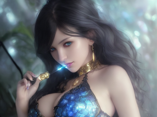 AI Art-創造一個天使