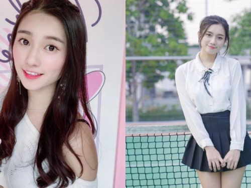甜美青春學生妹「Qiu Wen秋雯」，初戀系形象讓人深深著迷！