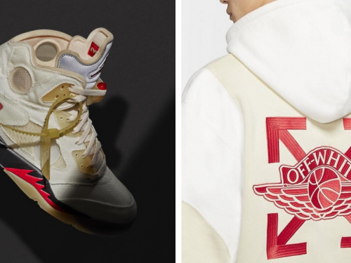 冬天裡的一把火！Off-White™ x Jordan Brand 重磅聯名登場，Air Jordan 5 怎麼泛黃了？
