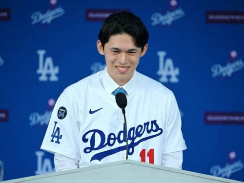 MLB》道奇今年搖頭娃娃日竟有小聯盟約的佐佐木朗希 大谷整季有4次