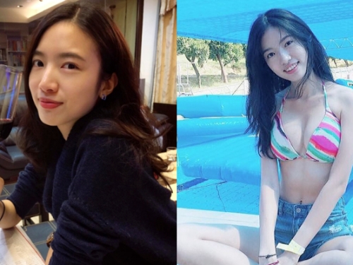 這個料有點多啊！超美台大實習醫生「若玄」大熱天耍清涼，雪白的雙峰讓全台司機瘋狂！
