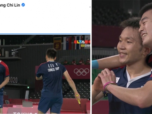 史上第一次！台灣羽球「黃金男雙」麟洋配直落二擊敗日本勇闖4強，網友：看哭了啦