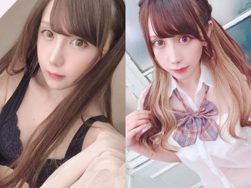 電眼美少女「透視學生服太犯規」，若隱若現的胴體好誘惑！