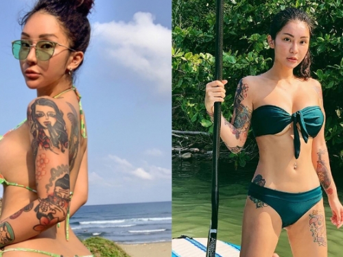 女王氣勢不容小覷！娜王「梁云菲Nana」比基尼的魔鬼級完美曲線，輕鬆征服男人視線！