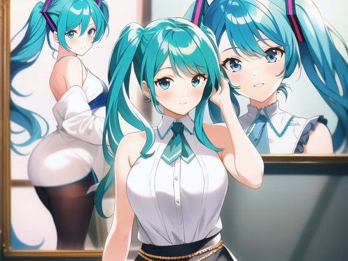Miku and Others made by AI