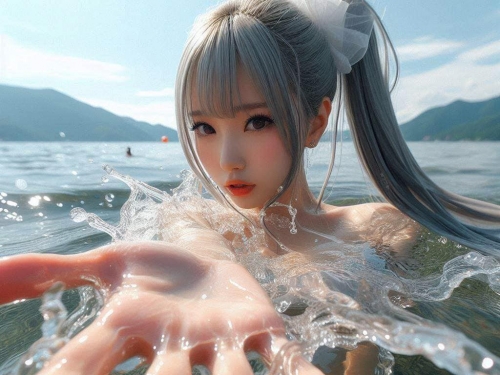 Sister's flowing water three absolute. Fist. Palm. Foot