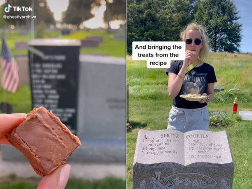 到陌生人墓碑「找食譜」？ 網紅照做後曝：真的好吃得要命