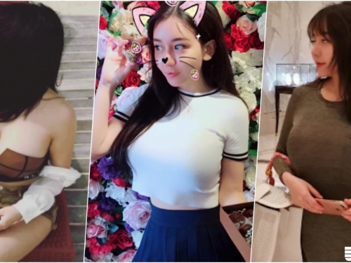 這妹子太狂！「木瓜奶妹」兇猛上圍快撐爆衣服！這乳量真的不是一般人撐得住啊！