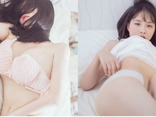 開大絕！「女體攝影師」捕捉極致性感，妹子「嬌羞扯褲頭」大爆各種養眼畫面！