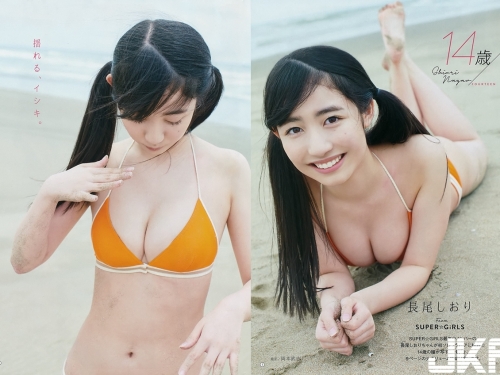 微笑露牙齦床上叫不停！14歲「巨乳雙馬尾妹」笑起來超騷　長大肯定「公車」到不行