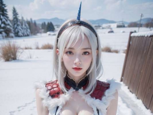 Sexy photos of beautiful cosplayers in Monhan