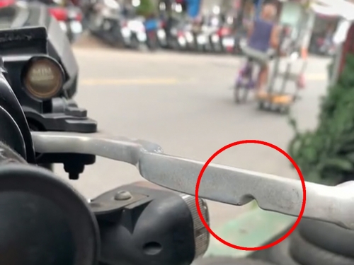 機車煞車拉桿缺一角？老司機曝關鍵用途：可救你一命