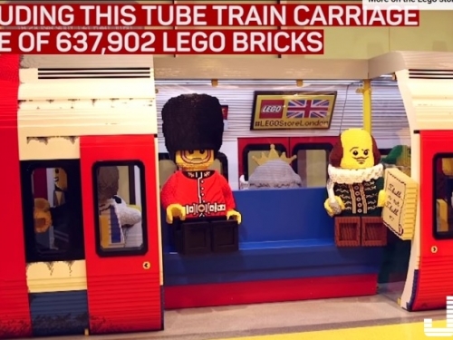 酷！倫敦樂高旗艦店 500萬塊積木打造知名地標