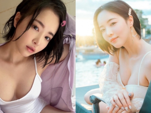 G乳小隻馬「三宮つばき」美大浮標帶上岸，「出水雪乳」濕了再上