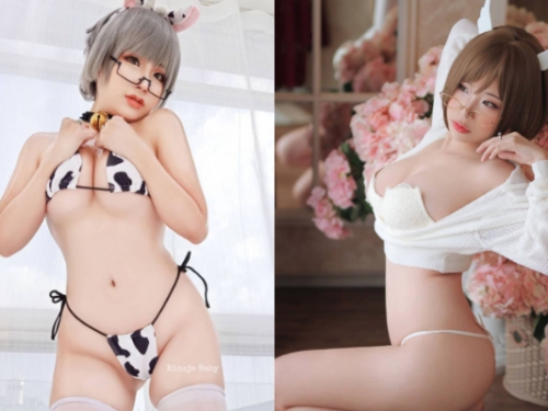 正妹Coser「迷你馬身材」營養全集中　美乳翹臀「飽滿豐潤」份量很可以