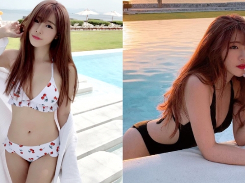 甜到心坎裡！人氣直播主「欣欣Dolly.C」小巧美臉燃起戀愛感，白皙嫩體更是可口無比！