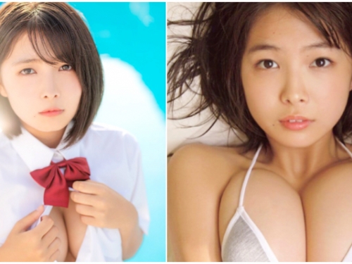 被封為「廣島大砲」！18 歲女高中生「寺本莉緒」G 乳開外掛　首本寫真集創銷售第一！