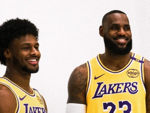 NBA》Bronny訓練賽三分連進、「單吃」老爸！AD：詹皇急著上身體討回來