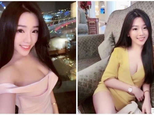 強大反差萌！超萌小甜心擁「火辣長腿」，養眼深溝也辣到極點啊！