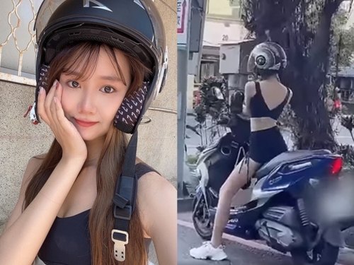 「街頭狂扭」熱褲妹找到了 她親答謝再暴動：是海棠小姐