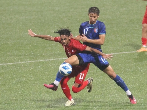 足球》U20亞洲盃資格賽 中華隊首戰0：1不敵巴林