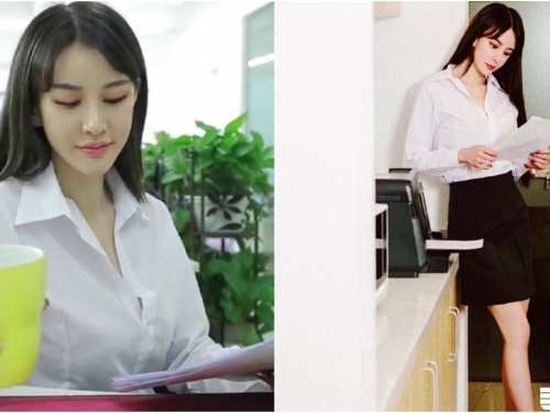 「正妹女同事」青樹讓人上班好分心，外表氣質私下自拍卻猛猛der～