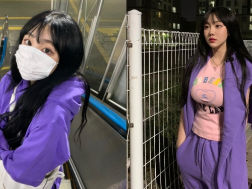 超級能藏！韓國少女外套一脫蹦出「驚人乳量」　看不出來這麼兇