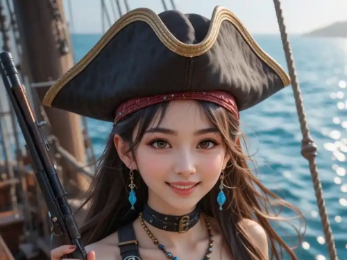 Sweetheart Pirate Woman