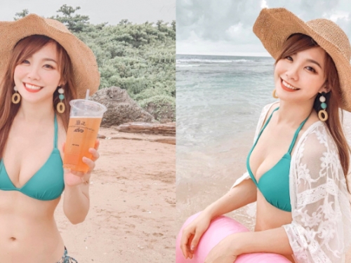 原來護理師都在暗崁！「Shiuan」夏日海邊沁涼秀大奶，緊繃的兇猛節奏辣翻海岸線！