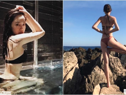 運動系「美乳千金」！出國遊學不忘展現身材！「長腿翹臀」火辣好曲線！